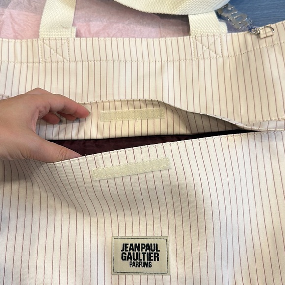 Jean Paul Gaultier stripped bag tote - Picture 6 of 6